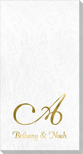 The Plaza Carte Embossed Guest Towels